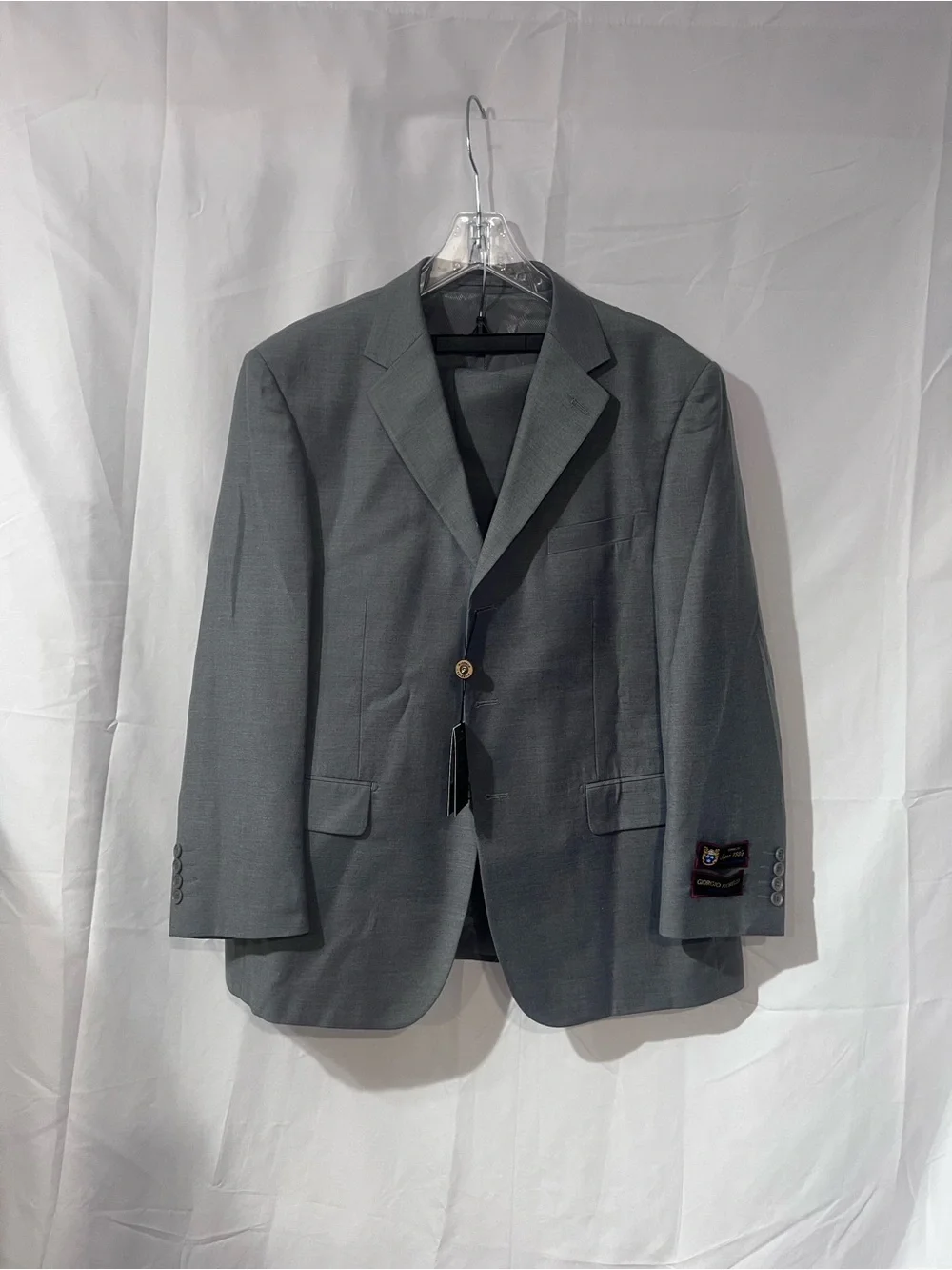 Giorgio Fiorelli Gray Single-Breasted Sport Coat